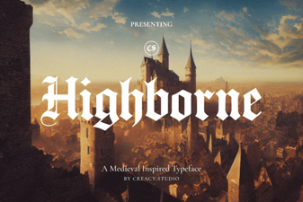 Highborne Font: Elegant Typeface for Creative Projects