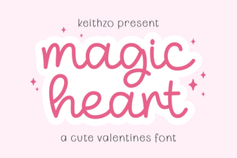 Magic Heart Font: Elegant Script for Creative Designs