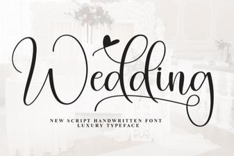 Elegant Wedding Script Fonts for Invitations and Save the Dates